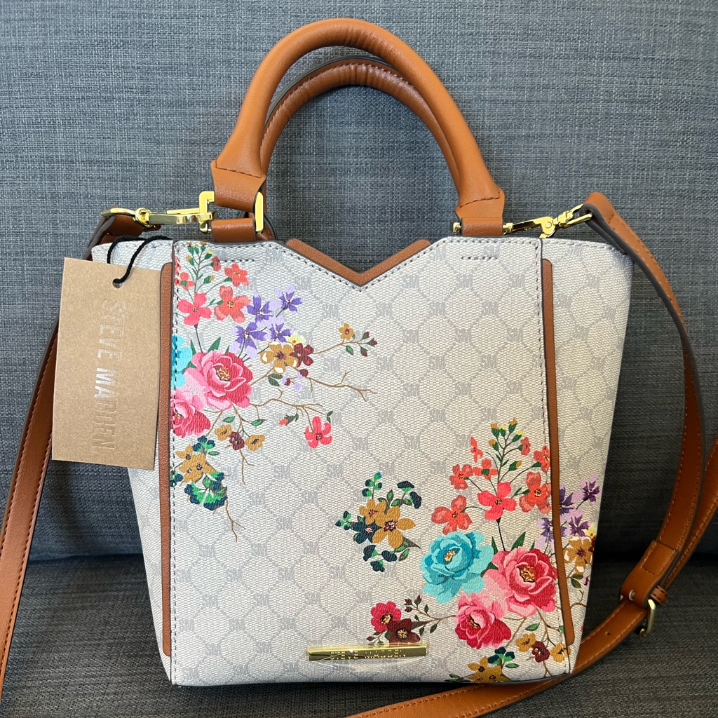 Nwt Steve Madden Bjapan Satchel Crossbody Bag